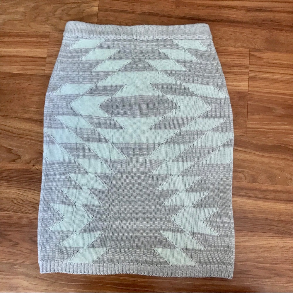 Obey sweater skirt